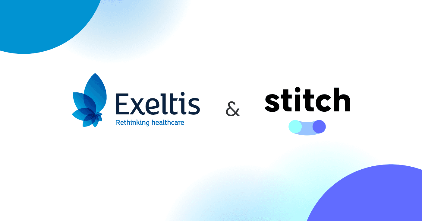 Exeltis and Stitch logos